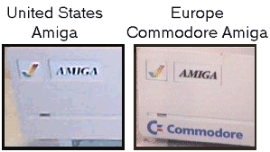 Differences between the US and European Amiga